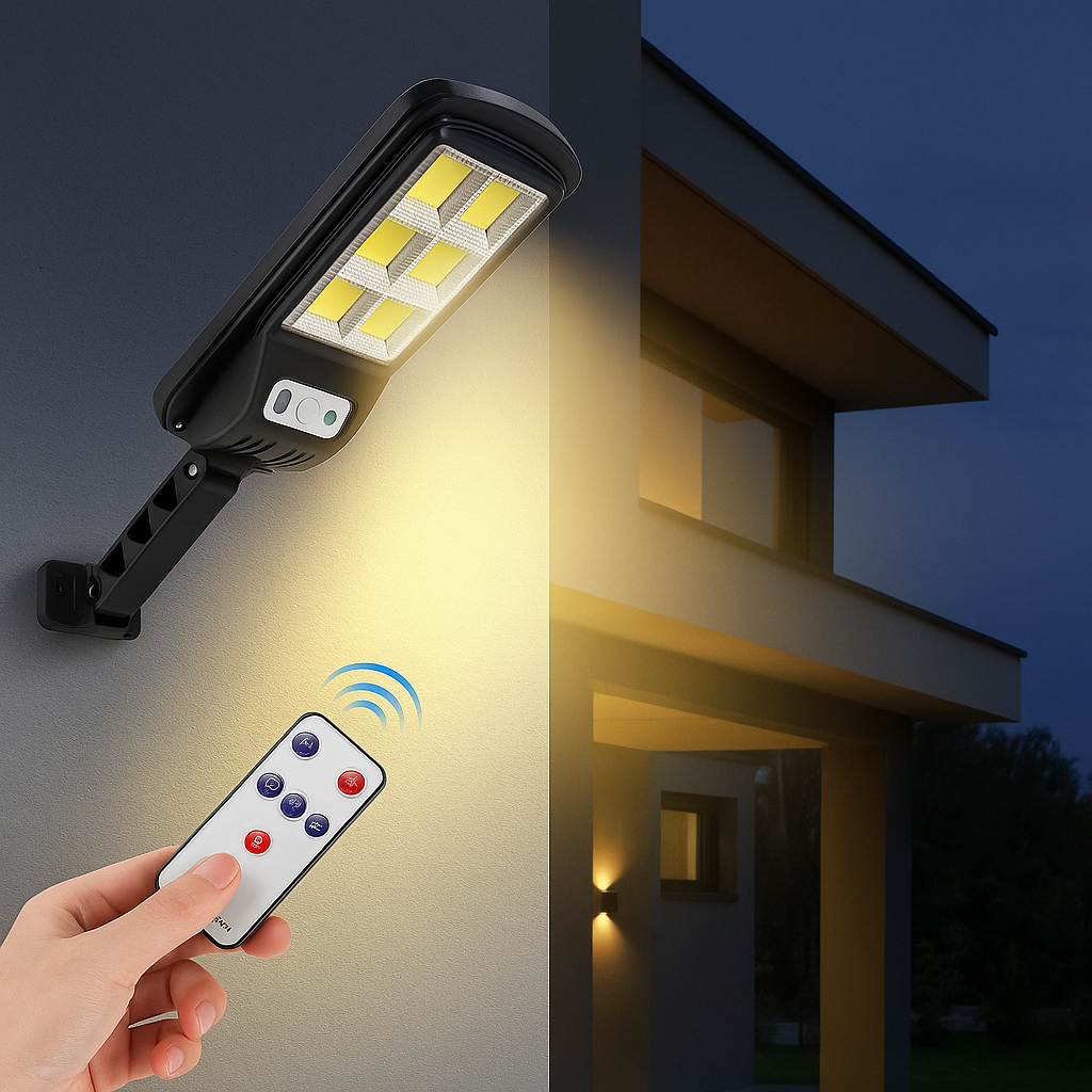 Myledim Solar Kumandalı LED Sokak Armatürü – 60W / 1000 Lümen