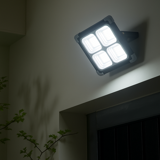 CT-4698 Miami Solar LED Projeksiyon – 200W, 336 LED, Dimmerli Güneş Enerjili Aydınlatma