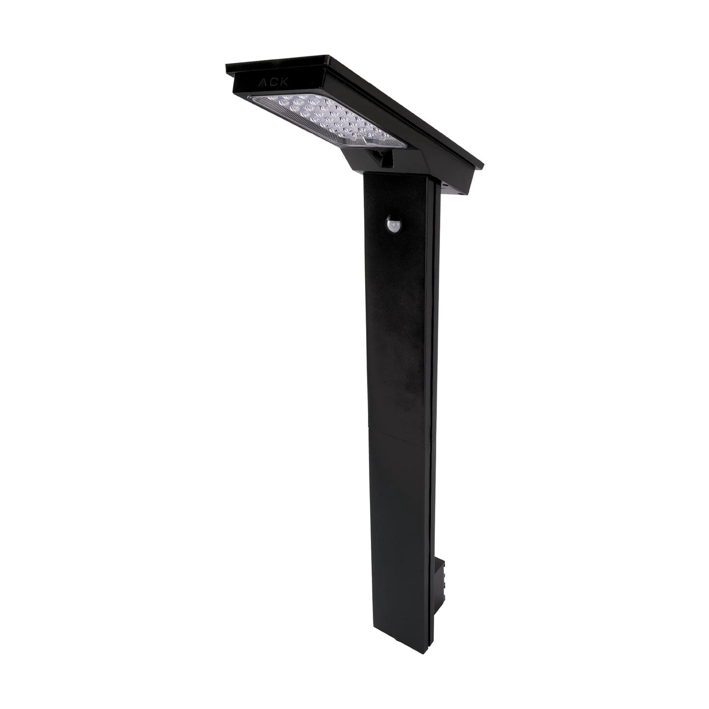 ACK Solar PC LED Çim Armatürü – PIR Sensörlü | 6W | 32 LED | IP65