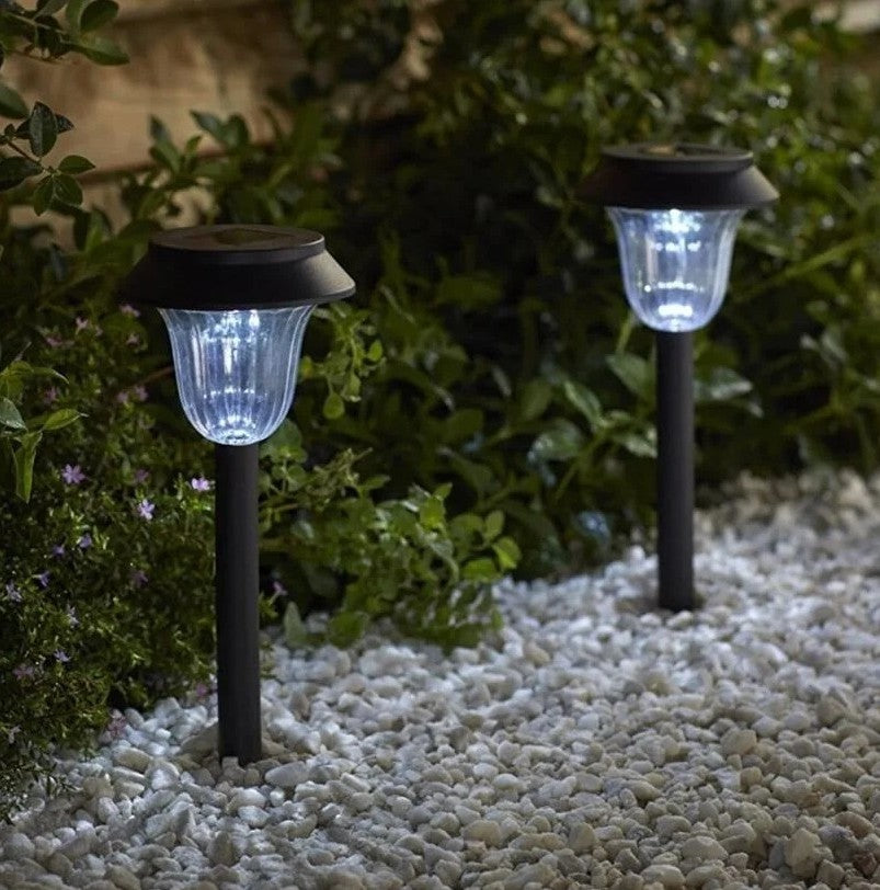 Noas 7W Miranda Solar Bahçe Aydınlatma Armatürü | 40cm | Beyaz Işık | Modern Tasarım