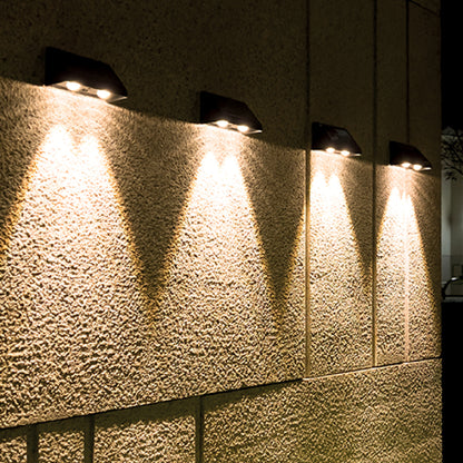 ACK Solar PC LED Bahçe Armatürü | 2W | 3000K Günışığı | 2 Kademe Işık | Kompakt Solar Çözüm