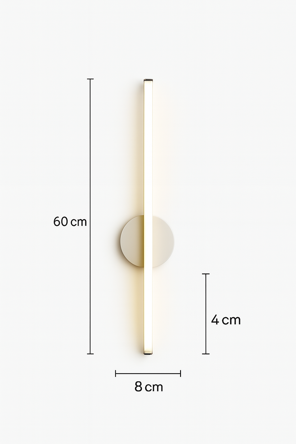 Myledim Modern 3 Renkli LED Duvar Apliği – Soğuk, Sıcak ve Doğal Beyaz Işık