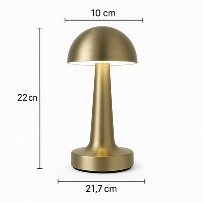 Myledim CT-8430 Mantar Masa Lambası – 3 Renk Dokunmatik Şarjlı LED Lamba