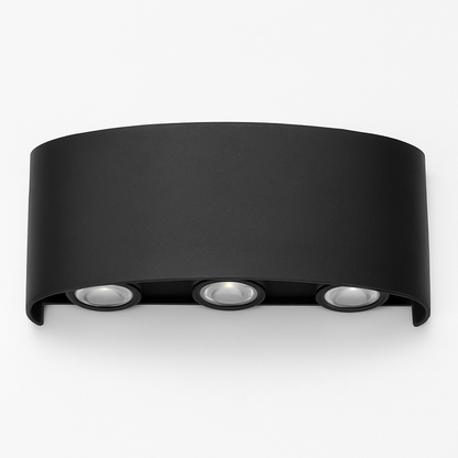 Myledim Haiti 3 Işık Güneş Işığı (Amber) LED Duvar Apliği – Modern Üç Gözlü Dekoratif Aydınlatma