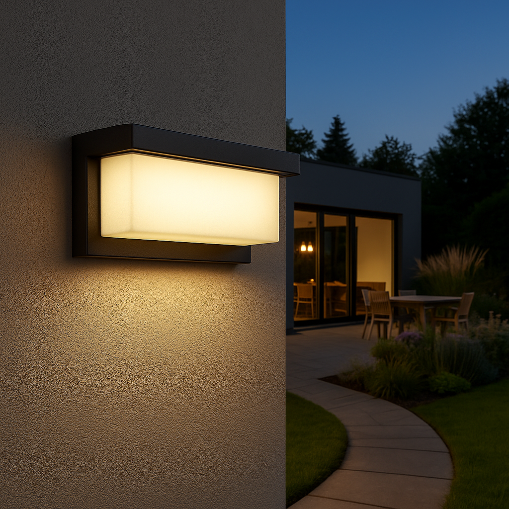 Myledim Cunda 30W Güneş Işığı LED Aplik – Modern Dış Mekan Duvar Lambası