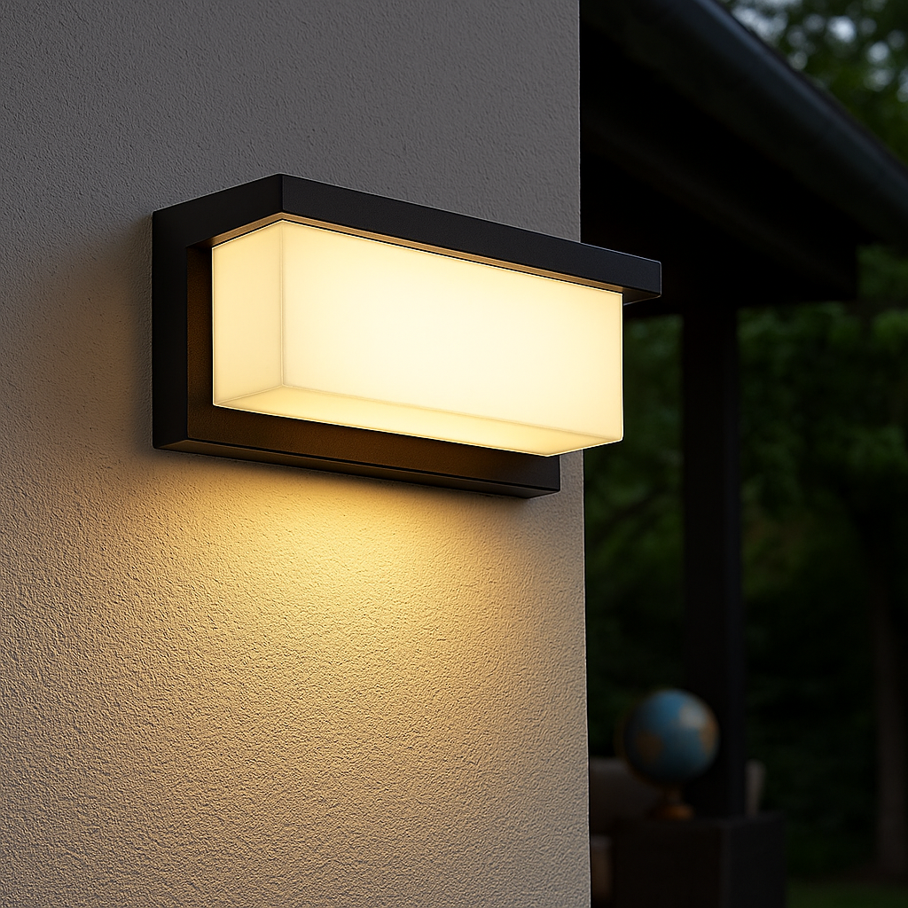 Myledim Cunda 30W Güneş Işığı LED Aplik – Modern Dış Mekan Duvar Lambası