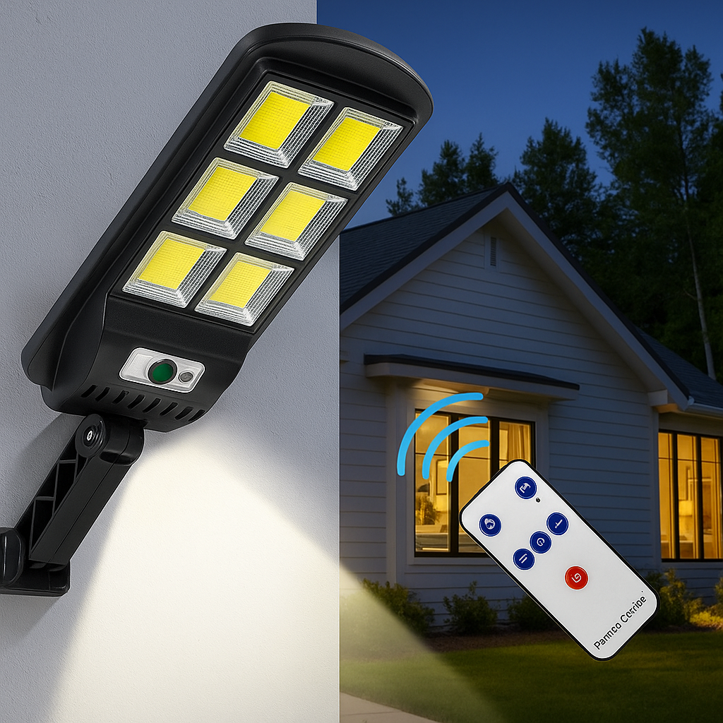 Myledim Solar Kumandalı LED Sokak Armatürü – 60W / 1000 Lümen