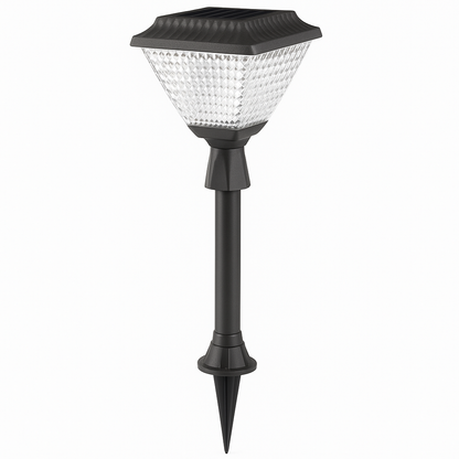 Myledim CT-7317 Solar LED Çim Direği | 30W Güneş Enerjili IP64 Bahçe Lambası